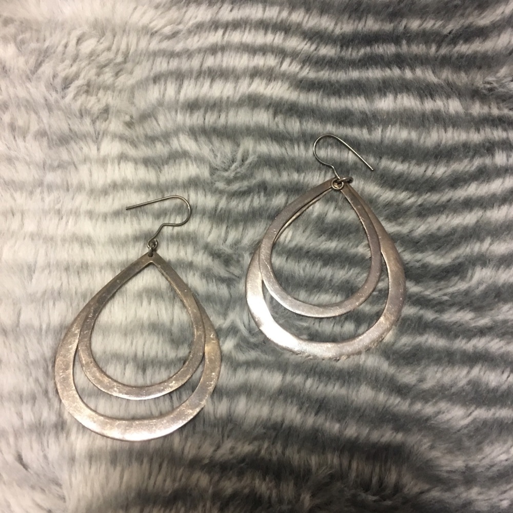 Authentic solid sterling silver earrings